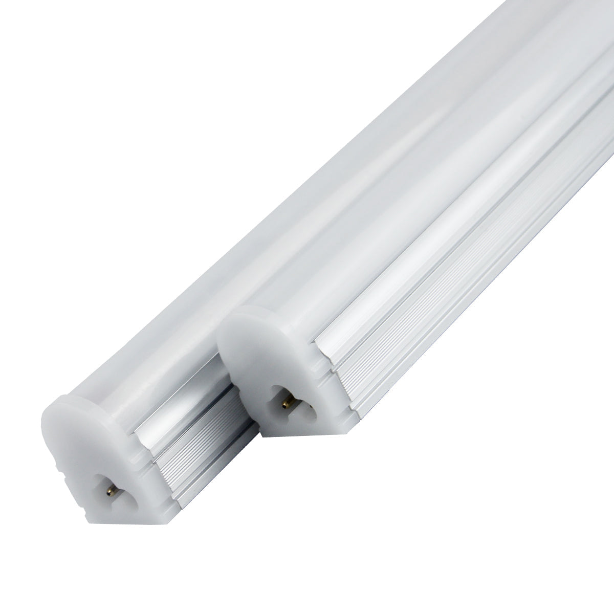 Integrated LED Tube Shop Light with Linkable Feature