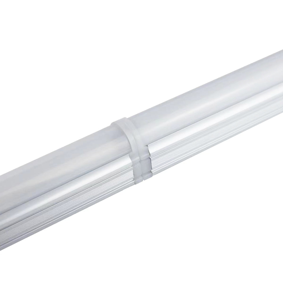 Integrated LED Tube Shop Light with Linkable Feature