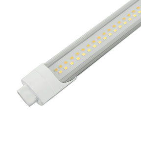 8ft LED Tube - 180 lm/W - 40W / 7,200 lm - Color Selectable - Type B