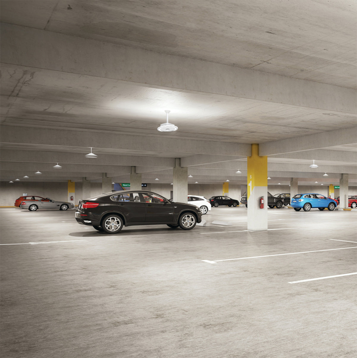 LED Canopy Light with Uplight - 3 CCT - 100/75/50/30W