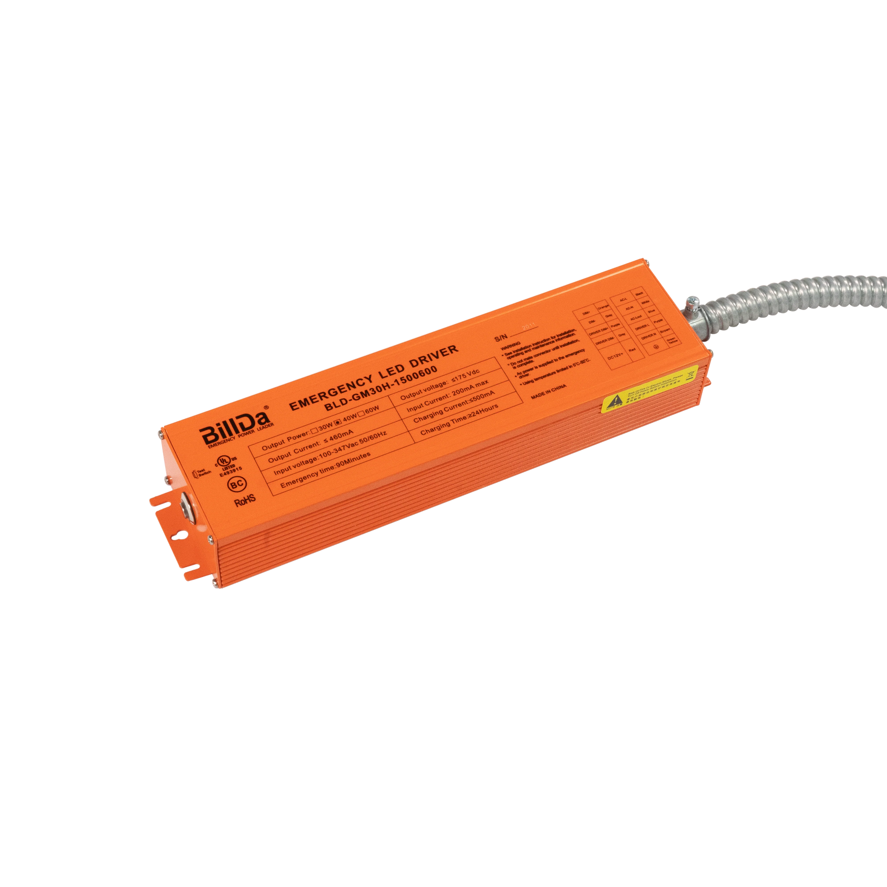 Emergency Driver for LED High Bays - 40W
