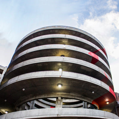 Selectable LED Parking Garage Canopy Light