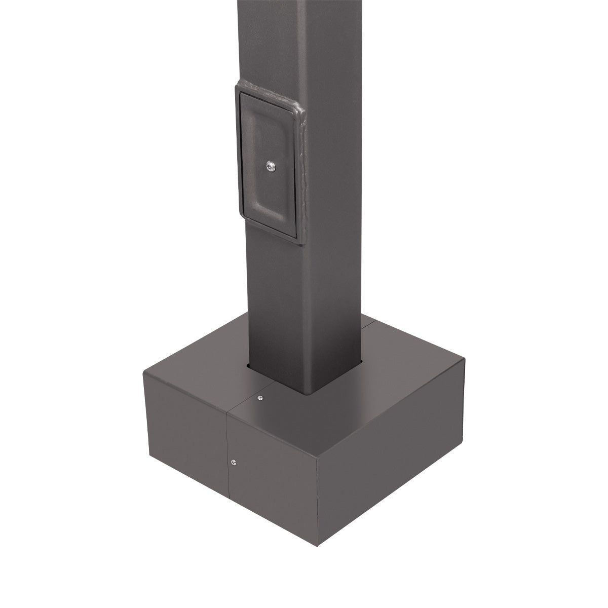 Square Steel Light Pole - 5"